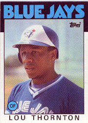 1986 Topps Baseball Cards      488     Lou Thornton
